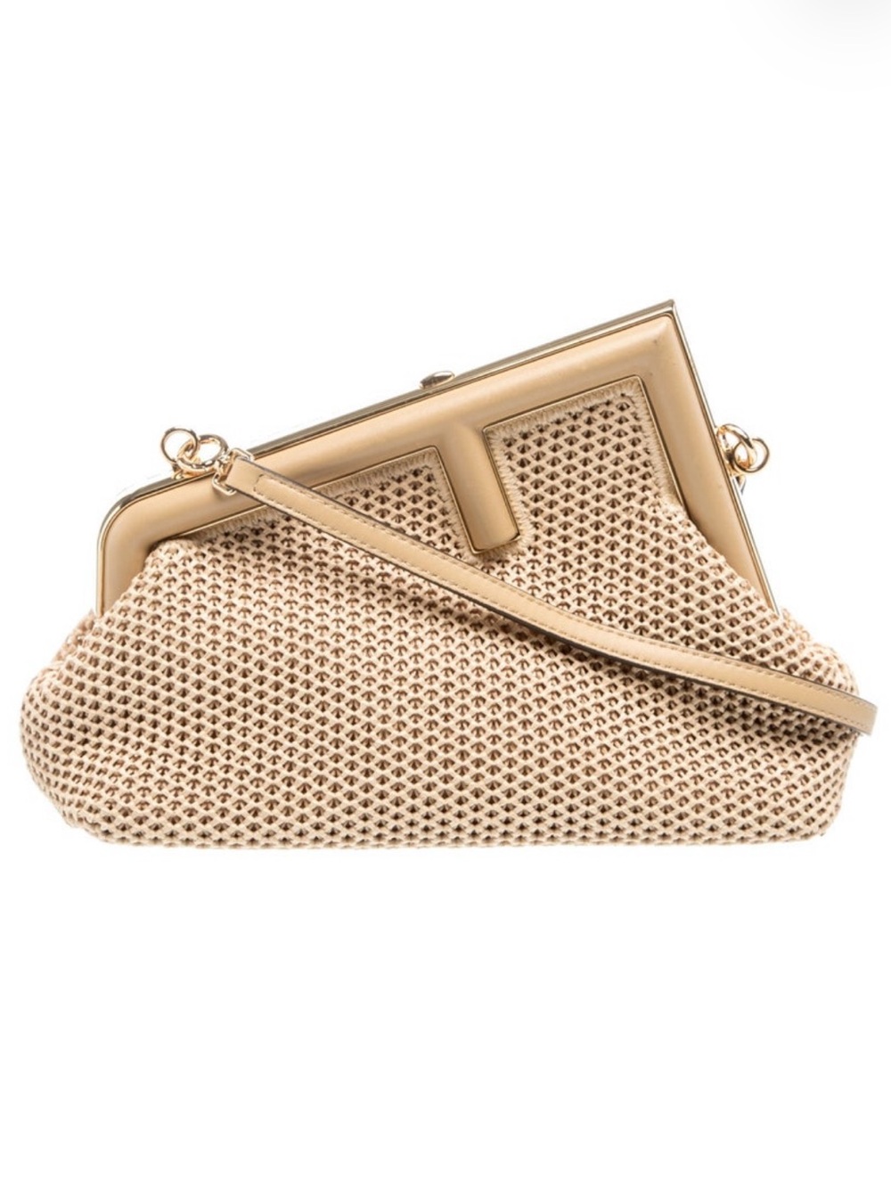 Fendi Raffia First Small Bag